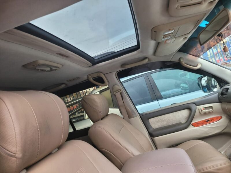 2007 Toyota landcruiser 100 series